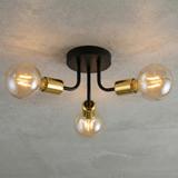 Lampa Wisząca APP1117-3C Czarno Złota