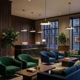 Lampe LED APP1687-1CP 30CM BRUSH GOLD