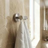 Crochadóir dúbailte 6612 Modern Brush Nickel