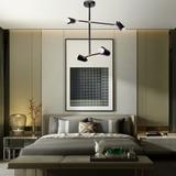 Lampe APP1708-4CP BLACK + GOLD