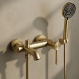 Bathroom faucet REA FOSTER Gold Brush
