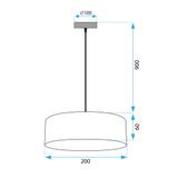 Lampe APP1333-1CP BLACK GOLD