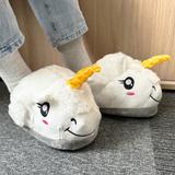 Kapcie klapki Kigurumi Pegaz biały