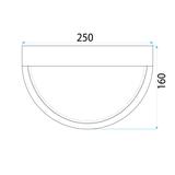 Hängelampe APP1509-CP BRUSH GOLD