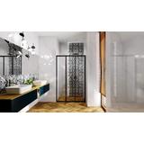 Shower doors Rea Alex Black 90