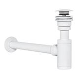 Click-Klak Universal pesuallas Siphon Rea White