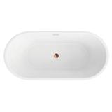 Μπανιέρα ανεξάρτητης τοποθέτησης,  ακρυλική  Olivia 170 εκ.