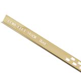 Shower tray skirting panel 140cm Brush Gold