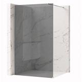 Kabina prysznicowa Walk-In Rea Flexi Grey / Chrome 90