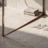 Spádová lišta sprchovej vaničky 120 cm Brush Copper