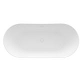 Μπανιέρα ανεξάρτητης τοποθέτησης, ακρυλική Lusso Slim 170 εκ