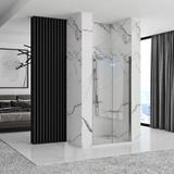 Tuš vrata Rea Molier Chrome + adapter 80