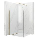 Shower screen Rea Heaven Brush Gold 100