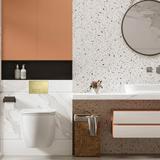 Przycisk typu H do stelaża podtynkowego WC   Gold