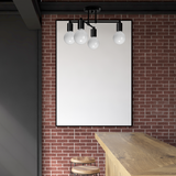 Deckenlampe  Black mat 392200