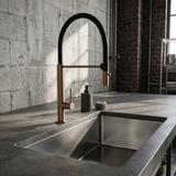 Kitchen faucet Viera copper Brush