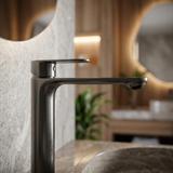 Bathroom faucet Rea Drop Titan High