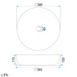 Countertop Basin Rea DUO