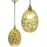 Hängelampe Glas Chrome Gold APP565-1CP