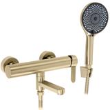 Bath mixer Rea Arcos Brushed Gold