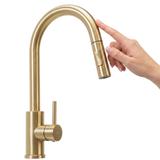 Kuhinjska slavina Rea Fresh Touch Brush Gold