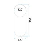 Wandlampe APP1586-1W black