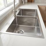 Νεροχύτης από μαύρο ατσάλι REA Joel BRUSH STEEL