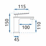 REA BLADE pesuallashana Musta Antiikki Matala