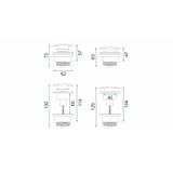 Pesualtaan pohjaventtiili REA Copper Brush