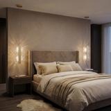 Lampa wisząca LED G148-2CP Gold Złota Szczotkowana