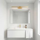 Vonios sieninis LED šviestuvas APP1865-1W 80 cm BRUSH GOLD