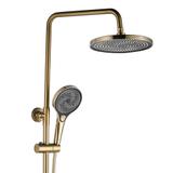 Tuš set REA REBEL GOLD BRUSH