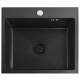 Leo 50 Black musta teräsallas