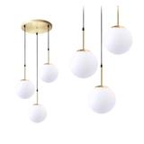 Hängelampe Kugel Gold APP656-3CPR