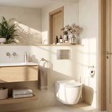 Potinkinis WC Rėmo Komplektas Slim 024N su HD Satin Mygtuku