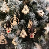 Dekoracje świąteczne 311366 mix 8szt