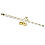 Koupelnové nástěnné LED svítidlo SWE021-1W 80cm Gold