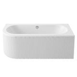 Wanna Akrylowa Narożna Rea Orion Stripe Prawa 160