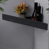 Bathroom shelf SF07 black matt