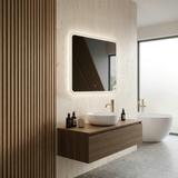 Lustro ścienne LED 70x70cm TOP-2