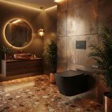 Toilet bowl Rea Julio Black Matt