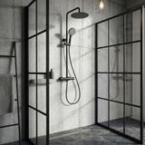 Sprchová súprava bez výtoku s termostatom Rea Lungo Black