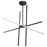 Lampa sufitowa LED APP1929-CP Czarna