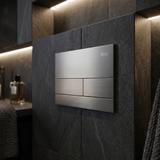 Concealed WC Frame Set Slim 024N with Titan Button