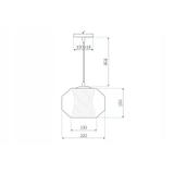 Deckenlampe WHITE MARBLE APP908-1CP