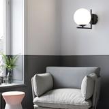 Wandlampe G101-1W Black White