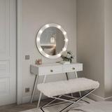 Ławka Siedzisko Białe BC-1518-1