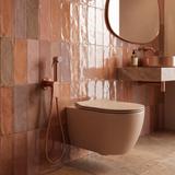 Bateria Bidetowa REA Storm Miedź Szczotkowana