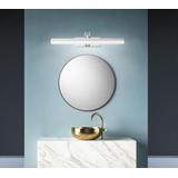 LED VANNAS ISTABAS SIENAS LAMPA VIRS SPOGUĻA 9W 40CM APP372-1W HROMS