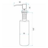 Дозатор жидкости для кухонной мойки Rea LON Titan